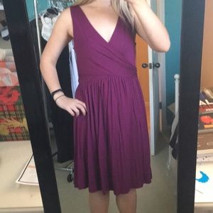 LOFT Double V stretchy dress